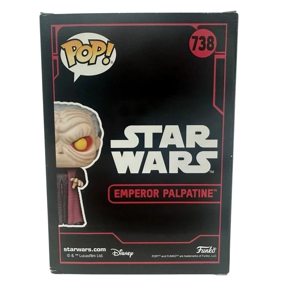 Funko Pop! Star Wars Dark Side Series 738 Emperor Palpatine Vinyl Figure